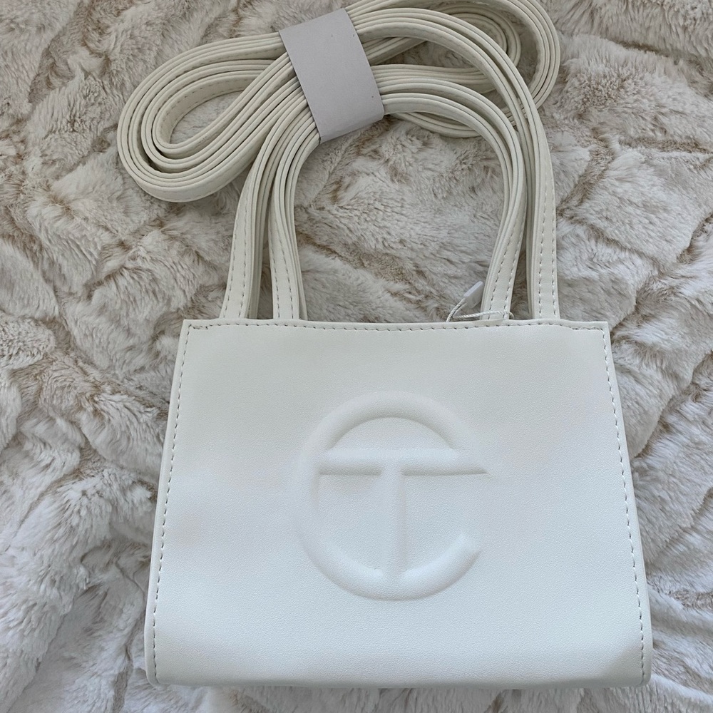 White Telfar Bag